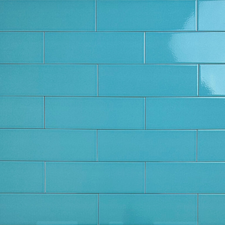 wandtegel solo iconic blauw glans 8x25