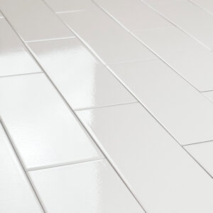 wandtegel solo wit ecru glans 8x25 craquele