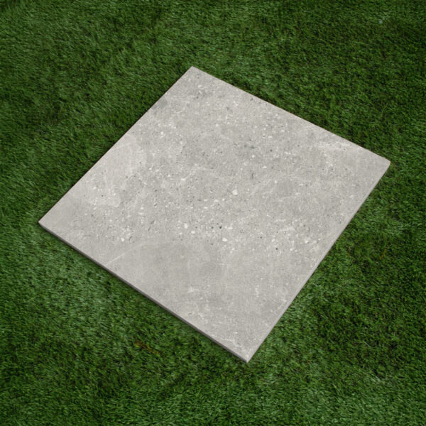 keramische terras / tuin tegel street zilver grijs 60x60x2 gerectificeerd