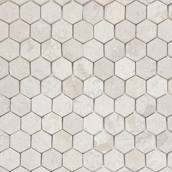 mozaïek hexagonal ivoor 28.5x31.5