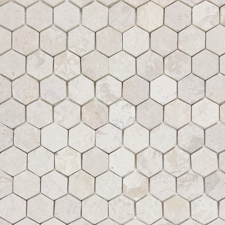 mozaïek hexagonal ivoor 28.5x31.5