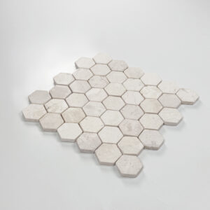 mozaïek hexagonal ivoor 28.5x31.5