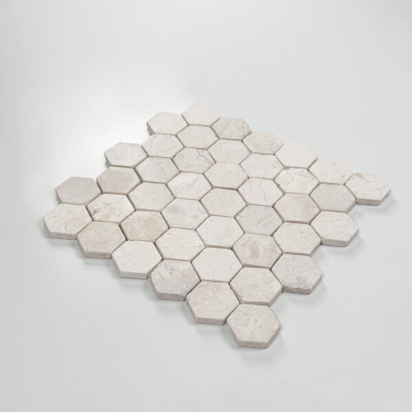 mozaïek hexagonal ivoor 28.5x31.5