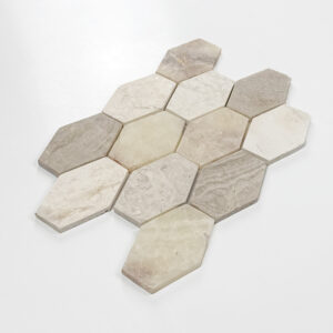 mozaïek hexagonal sumba beige 25x37