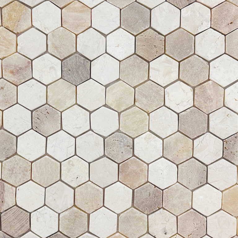 mozaïek hexagonal sunset beige 28.5x31.5