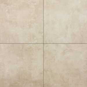 Vloertegel / wandtegel betonlook wit 80×80 gerectificeerd tegelknaller