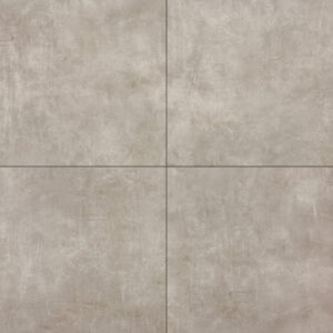 Vloertegel / wandtegel betonlook wit 80×80 gerectificeerd tegelknaller