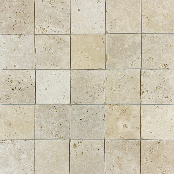 mozaiek travertino wit 10x10