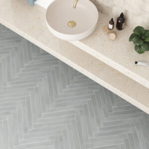 vloertegel / wandtegel corsica earth blauw 5x40