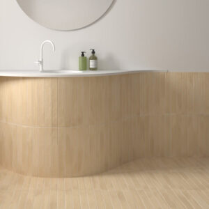 vloertegel / wandtegel corsica golden beige 5x40