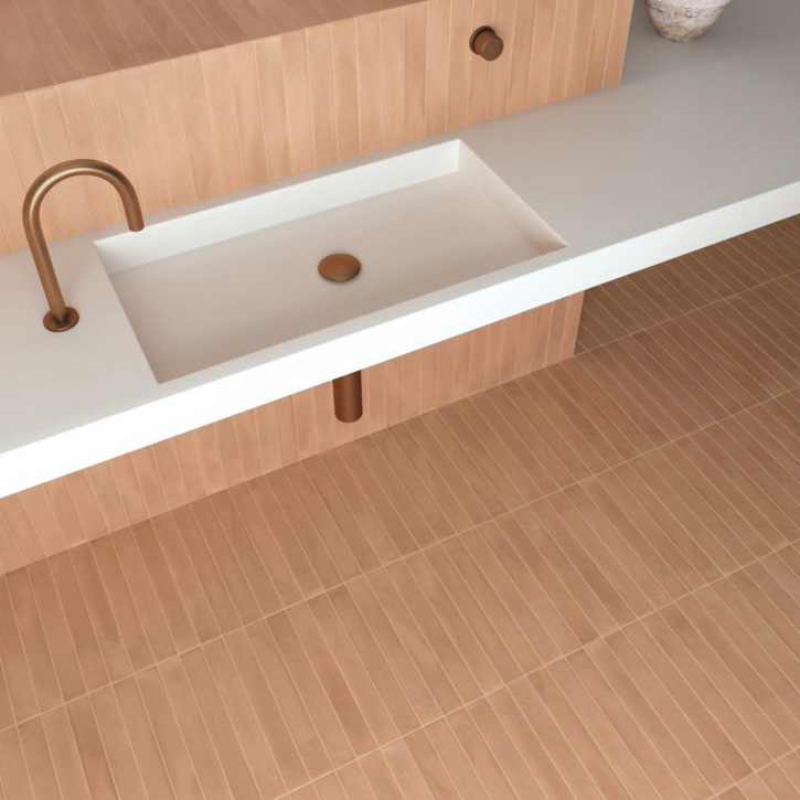 vloertegel / wandtegel corsica sundown terracotta 5x40