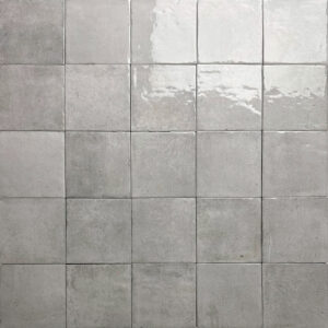 wandtegel verticale handvorm dim grijs 10x10