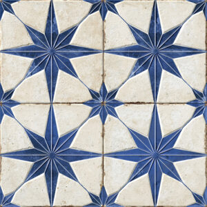 vloertegel / wandtegel starlight blauw 22.3x22.3