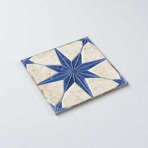 vloertegel / wandtegel starlight blauw 22.3x22.3