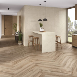 houtlook tegel baldai cenere 23x120 gerectificeerd