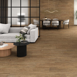 houtlook tegel lionel nogal 23x120 gerectificeerd