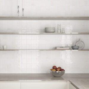 wandtegel verticale handvorm clean wit 10x10