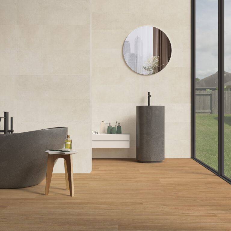 houtlook tegel fika natural 20x120 gerectificeerd