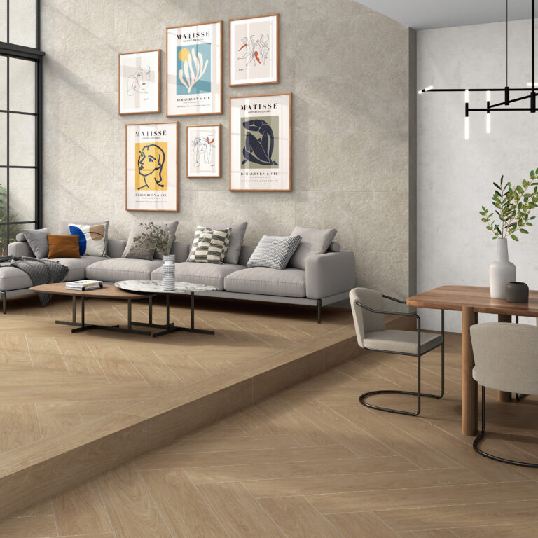 houtlook tegel lionel haya 23x120 gerectificeerd