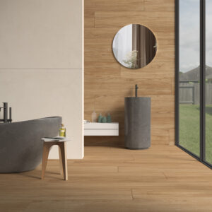 houtlook tegel fika natural 30x180 gerectificeerd