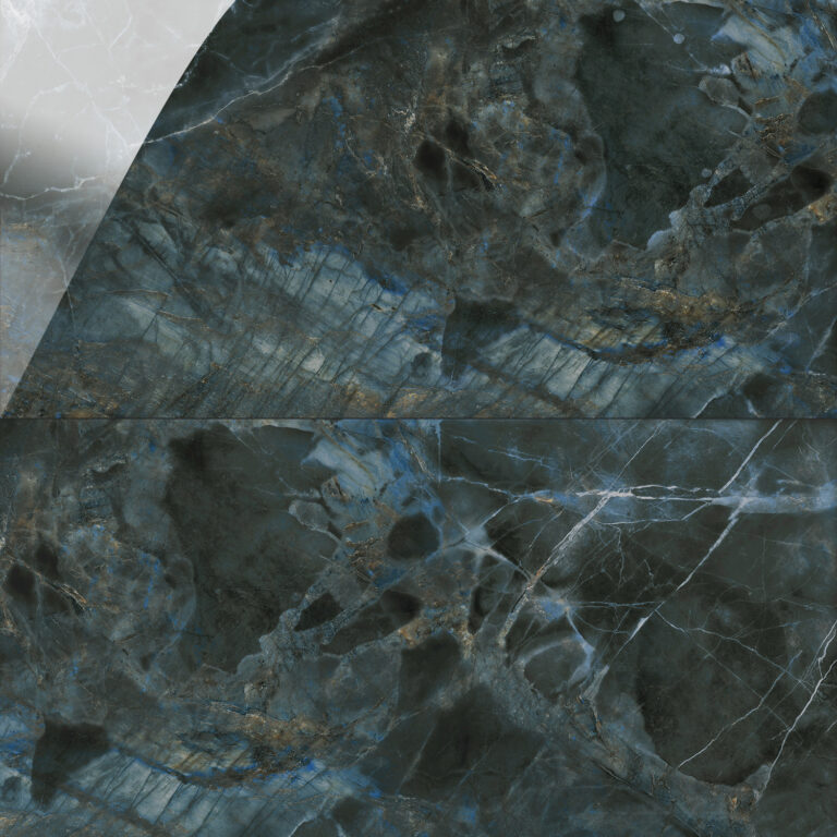 vloertegel / wandtegel tulum marmer blauw gepolijst 60x120 gerectificeerd