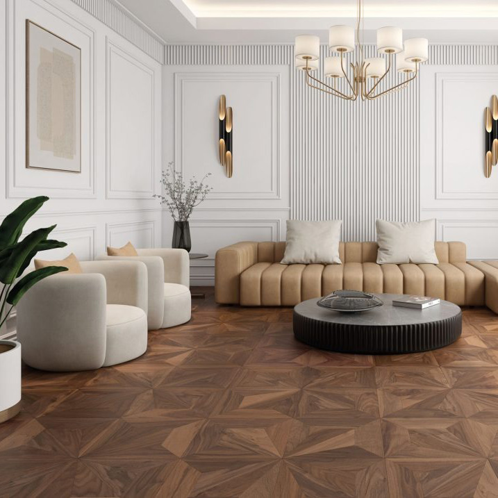 houtlook tegel hermitage cerezo 100x100 gerectificeerd