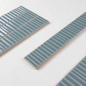 wandtegel tokyo ribbel ocean blauw 5x30 cm
