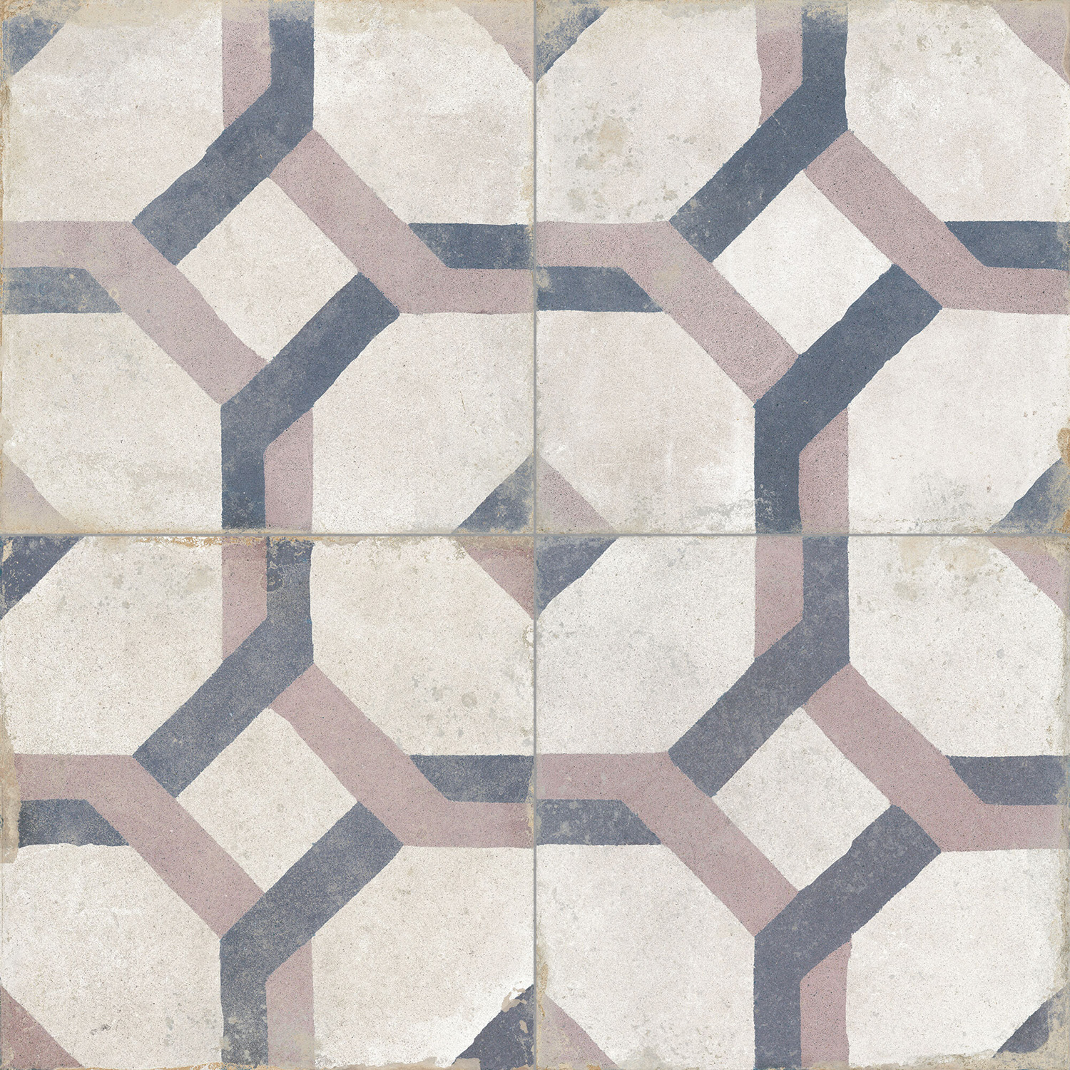 vloertegel / wandtegel fs farfalla violet 45x45 4 in 1