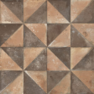 vloertegel / wandtegel fs storia decor triangle mix 22,3x22,3