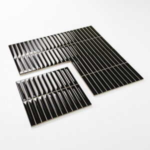 wandtegel kitkat arrow zwart 1,5x10 cm