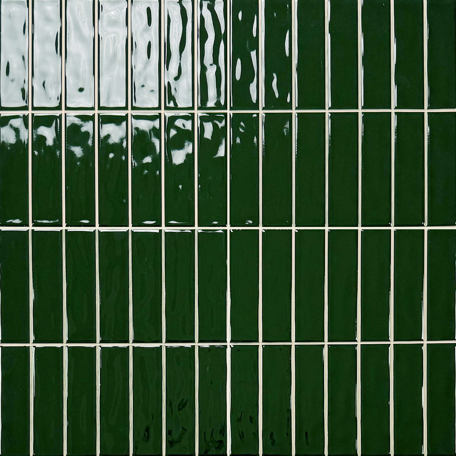 wandtegel kitkat sticks groen intense 2,5x10 cm