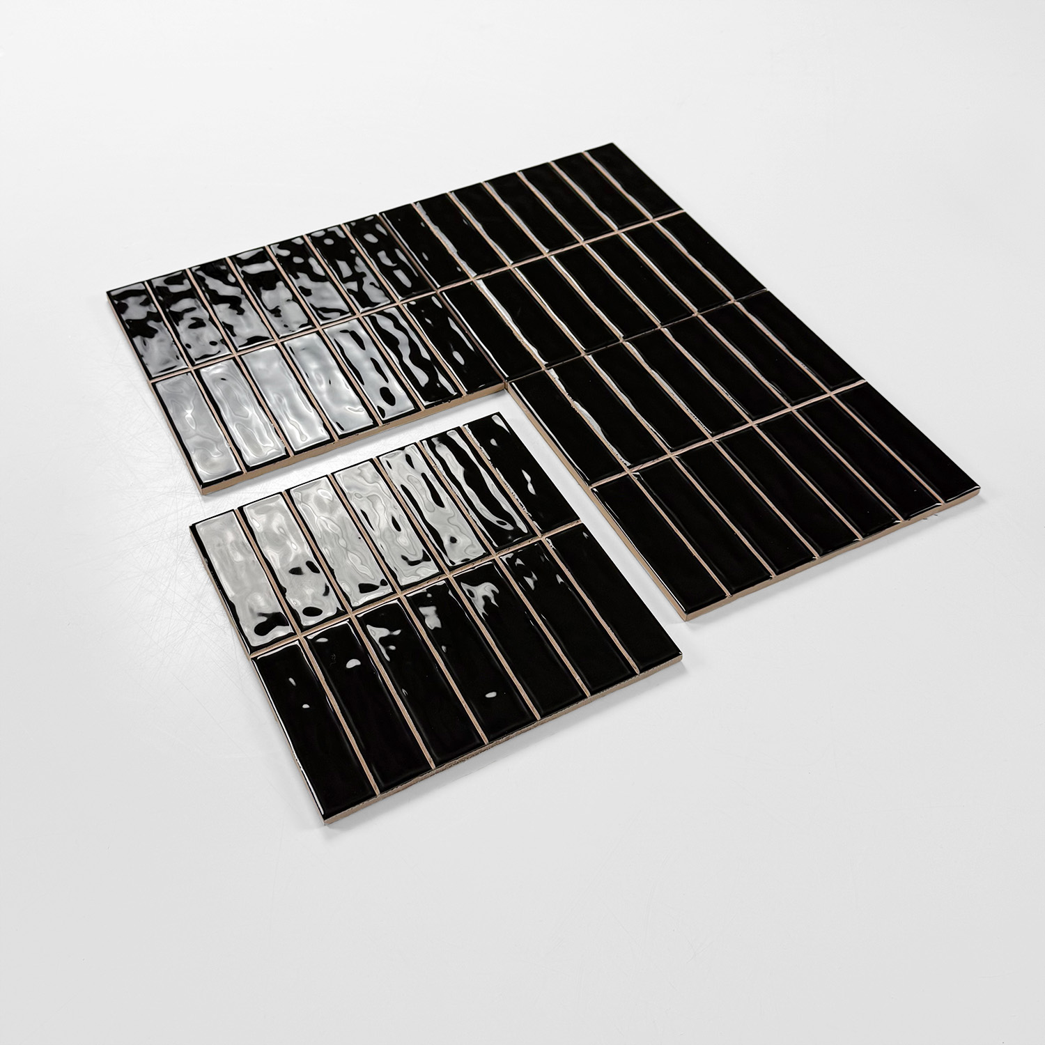 wandtegel kitkat noa zwart 2,5x20 cm