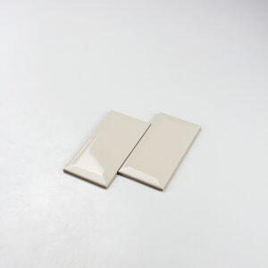 wandtegel metro hueso beige glans 7,5x15 cm