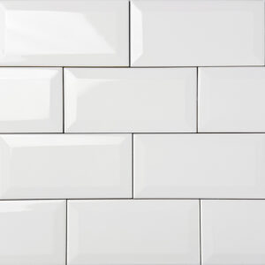 wandtegel metro wit glans 7,5x15 cm