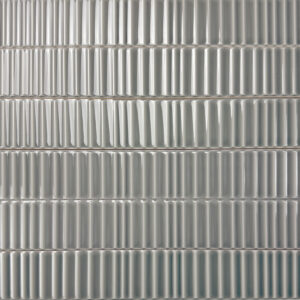 Wandtegel Tokyo ribbel smoke grijs 5×30 cm