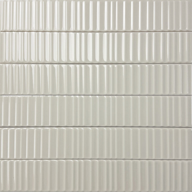 wandtegel tokyo ribbel light grey 5x30 cm