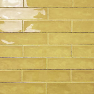 wandtegel handvormlook fez ocre 7,5x30 cm