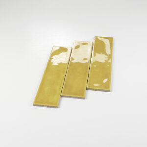 wandtegel handvormlook fez ocre 7,5x30 cm