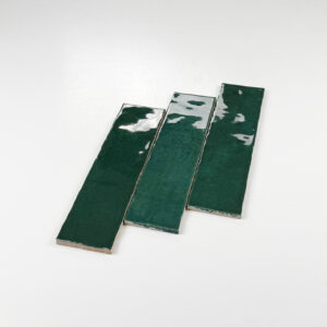 wandtegel handvormlook nairobi groen 7,5x30 cm