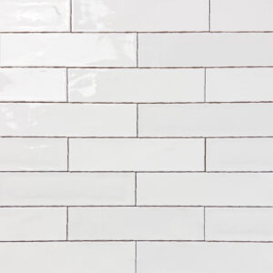 wandtegel handvormlook nairobi wit 7,5x30 cm