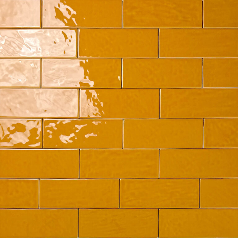 wandtegel handvormlook venice ocre 7,5x20 cm