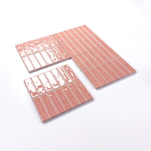 wandtegel kitkat sticks coral 2,5x20 cm