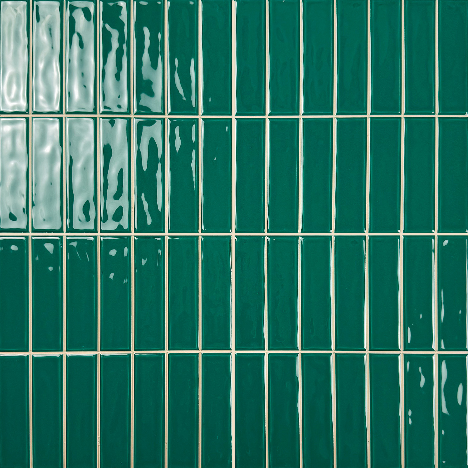 wandtegel kitkat sticks emerald 2,5x20 cm