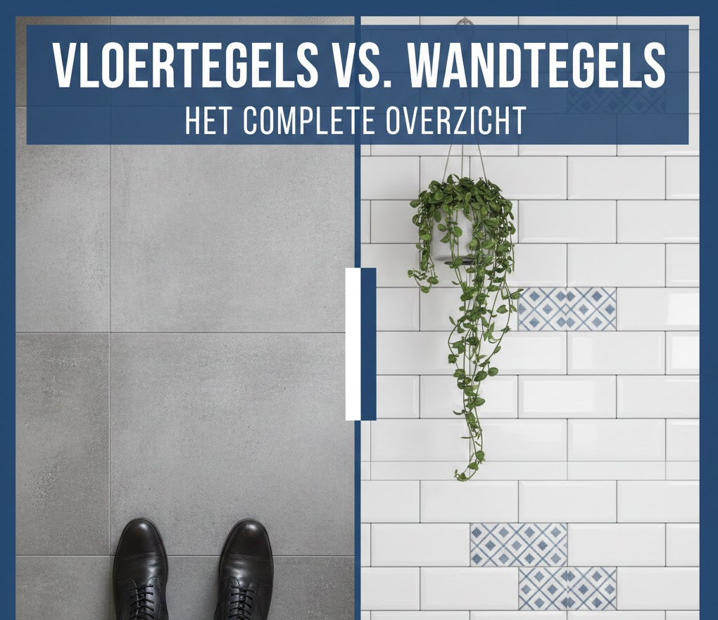 vloertegels vs wandtegels