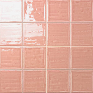 wandtegel noa coral glans 10x10 cm