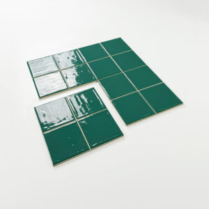 wandtegel noa emerald groen glans 10x10 cm
