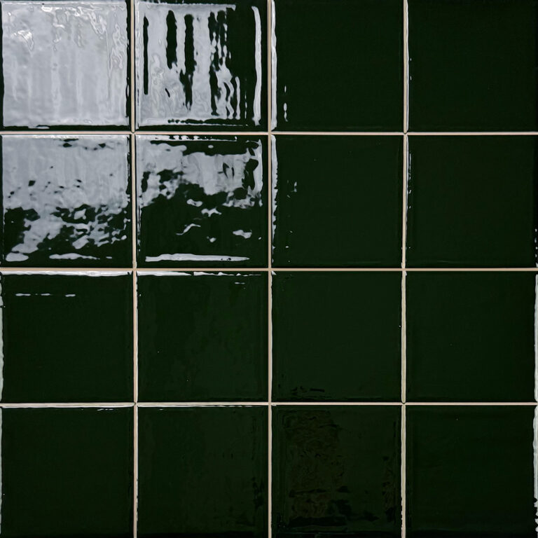 wandtegel noa groen intense glans 10x10 cm