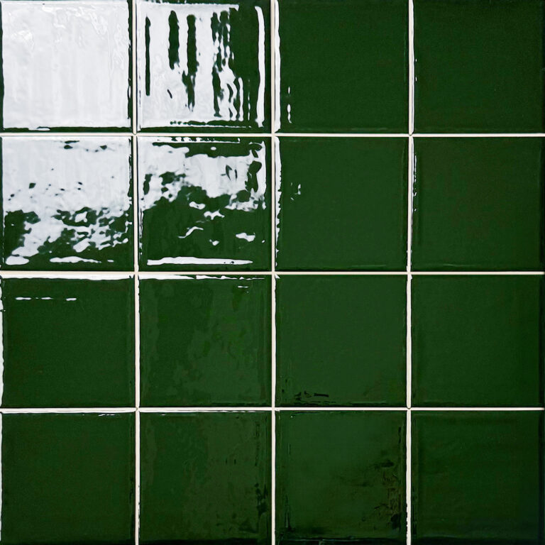 wandtegel noa groen intense glans 10x10 cm
