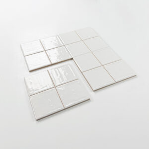 wandtegel noa wit glans 10x10 cm