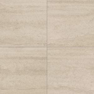 Vloertegel – Wandtegel Sforza travertin wit 120×120 gerectificeerd (minimale afname 14,4 m2) R9